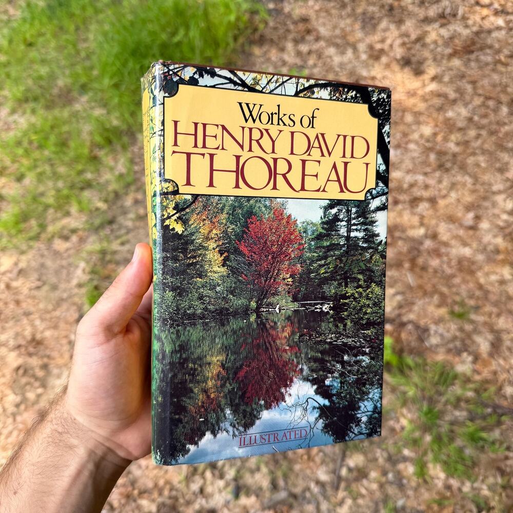 1981 Works Of Henry David Thoreau 1st edition Vintage hardcover book